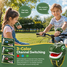 Load image into Gallery viewer, RexRadio™ - Kids Dinosaur Walkie Talkies