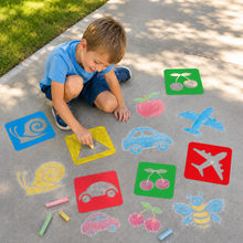 Load image into Gallery viewer, SplashStencil™ - Kids Summer Water Stencils