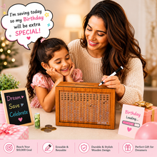Load image into Gallery viewer, SaveStack™ - Handcrafted Savings Box