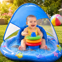 Load image into Gallery viewer, SplashShade™ - Inflatable Baby Sprinkler Pad