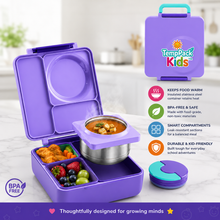 Load image into Gallery viewer, TempPack Kids™ - Insulated Bento Lunch Box