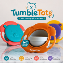 Load image into Gallery viewer, TumbleTots™ - 360° rotating spill proof bowl