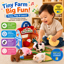 Load image into Gallery viewer, BarnBuddy™️ - Montessori Farm Playset