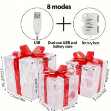Load image into Gallery viewer, Light-up Gift Box Decor