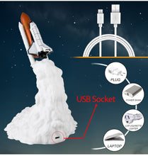 Load image into Gallery viewer, Lava Rocket Lamp