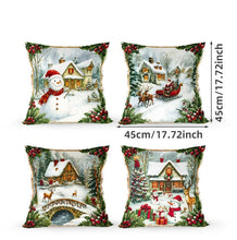 Load image into Gallery viewer, Cozy Christmas Pillow Cover Set