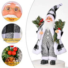 Load image into Gallery viewer, Merry & Bright Santa Doll – Festive Fun Décor
