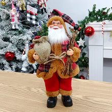 Load image into Gallery viewer, Merry & Bright Santa Doll – Festive Fun Décor