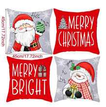 Load image into Gallery viewer, Cozy Christmas Pillow Cover Set