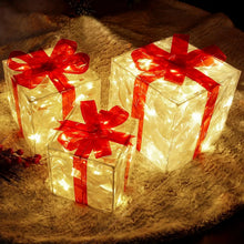Load image into Gallery viewer, Light-up Gift Box Decor