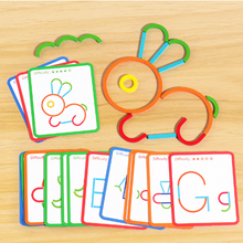 Load image into Gallery viewer, Build&Beyond™️- Montessori Sticks & Rings Set