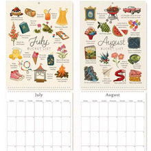 Load image into Gallery viewer, 2025 Calendar : A Bucket List Journey