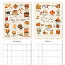 Load image into Gallery viewer, 2025 Calendar : A Bucket List Journey