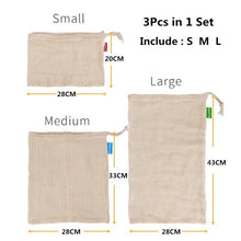 Load image into Gallery viewer, EcoChamp™ Reusable Fruit/Vegetable Bags