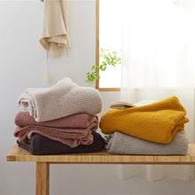 Load image into Gallery viewer, Super Soft Knitted Blanket