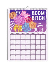 Load image into Gallery viewer, 2026 Here We F**king Go Again Calendar
