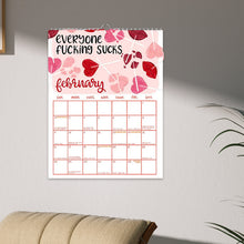 Load image into Gallery viewer, 2026 Here We F**king Go Again Calendar
