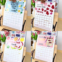 Load image into Gallery viewer, 2026 Here We F**king Go Again Calendar
