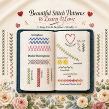 Load image into Gallery viewer, StitchTales™ — Embroidery Book for Mums &amp; Kids
