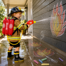 Load image into Gallery viewer, FireFighter Jr™ - Chalk Drawing Kit
