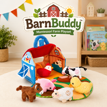 Load image into Gallery viewer, BarnBuddy™️ - Montessori Farm Playset
