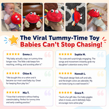 Load image into Gallery viewer, CrawlyCrab™ — Tummy Time Just Got Fun
