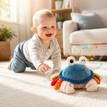 Load image into Gallery viewer, CrawlyCrab™ — Tummy Time Just Got Fun
