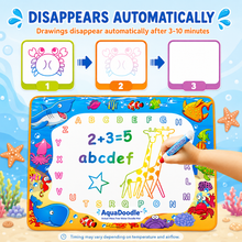 Load image into Gallery viewer, AquaDoodle™ - Actual Mess Free Water Doodle Mat
