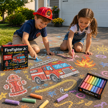 Load image into Gallery viewer, FireFighter Jr™ - Chalk Drawing Kit
