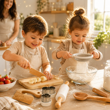 Load image into Gallery viewer, MiniChef™ - Handmade Wooden Kids Cooking Kit
