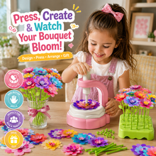 Load image into Gallery viewer, PetalPop™ - Kids Fabric Flower Craft Kit
