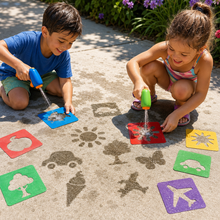 Load image into Gallery viewer, SplashStencil™ - Kids Summer Water Stencils
