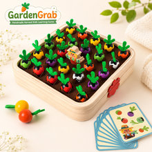 Load image into Gallery viewer, GardenGrab™ - Handmade Harvest Kids Learning Game
