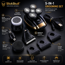 Load image into Gallery viewer, SlickSkull™ - 5-in1 Electric Shaver
