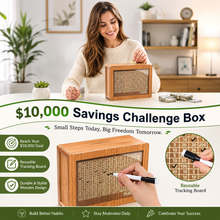 Load image into Gallery viewer, SaveStack™ - Handcrafted Savings Box

