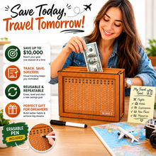 Load image into Gallery viewer, SaveStack™ - Handcrafted Savings Box
