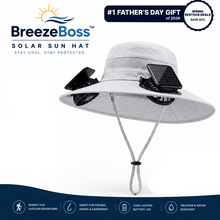 Load image into Gallery viewer, BreezeBoss™ - Solar Sun Hat
