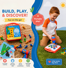 Load image into Gallery viewer, BuildBright ABC™ - Design &amp; Drill ABCs &amp; 123s
