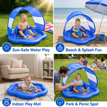 Load image into Gallery viewer, SplashShade™ - Inflatable Baby Sprinkler Pad
