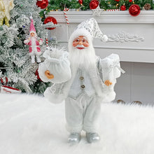 Load image into Gallery viewer, Merry &amp; Bright Santa Doll – Festive Fun Décor
