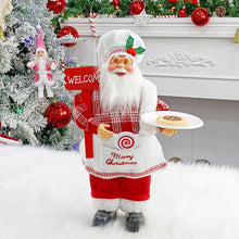 Load image into Gallery viewer, Merry &amp; Bright Santa Doll – Festive Fun Décor

